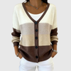 Bequemer Strick-Cardigan mit Knöpfen