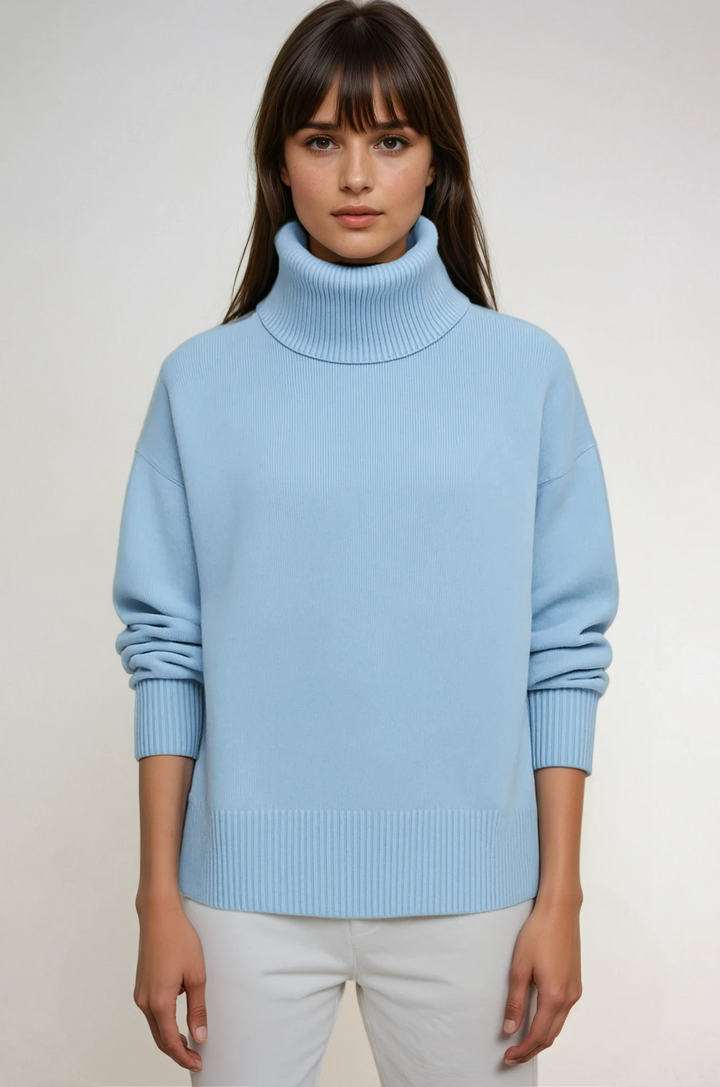 Georgina | Lässiger Rollkragenpullover
