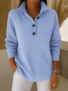 Pulli Florenz — Polo-Kragen, V-Ausschnitt