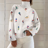 Heidi | Verspielt Rollkragenpullover
