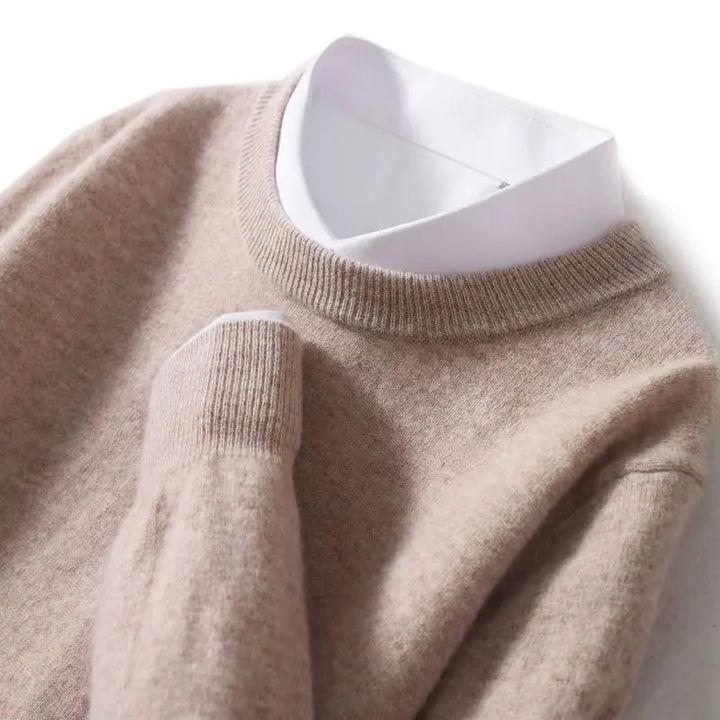 Lucy | Weicher Wollpullover mit Rundhalsausschnitt