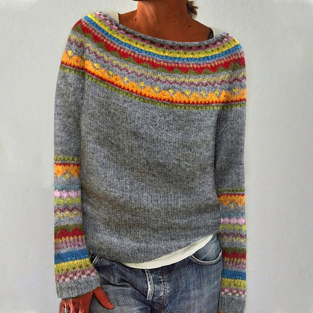 Elsa | Bequemer Streifenpullover