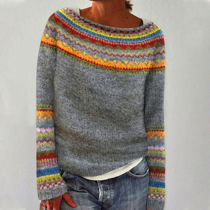 Elsa | Bequemer Streifenpullover