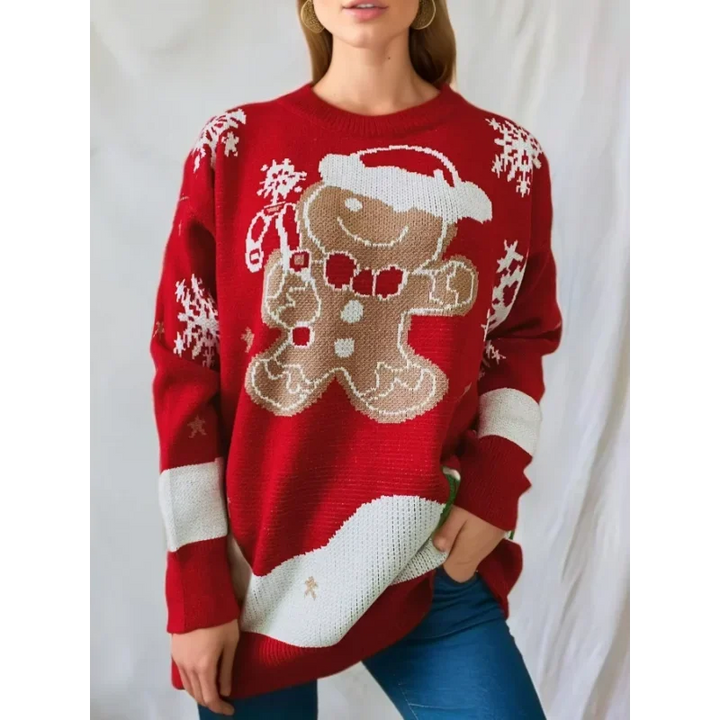 Marlow | Weihnachts-Pullover im Lebkuchen-Stil