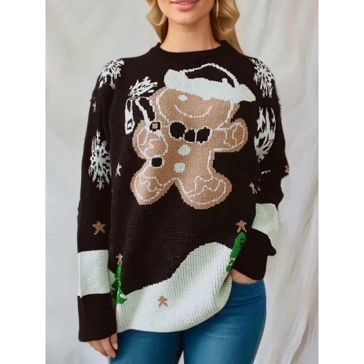 Marlow | Weihnachts-Pullover im Lebkuchen-Stil