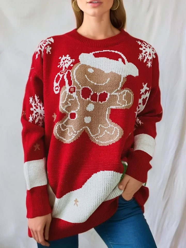 Marlow | Weihnachts-Pullover im Lebkuchen-Stil