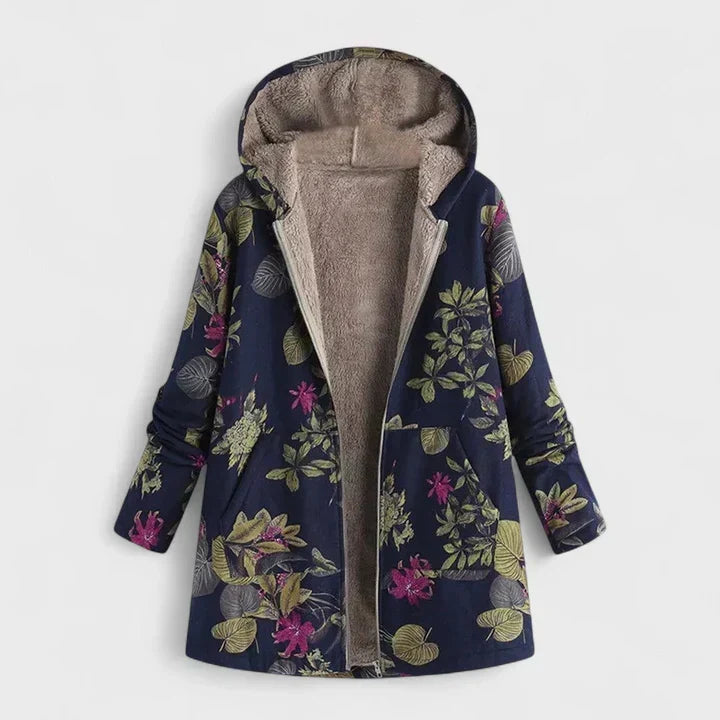 Briar | Vintage Floral Kapuzenparka