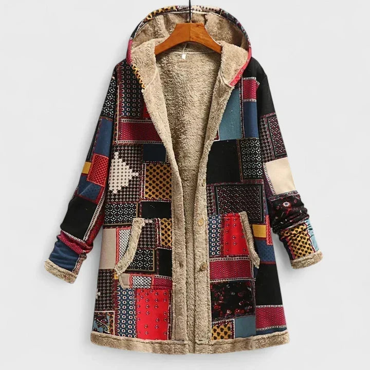 Briar | Vintage Floral Kapuzenparka