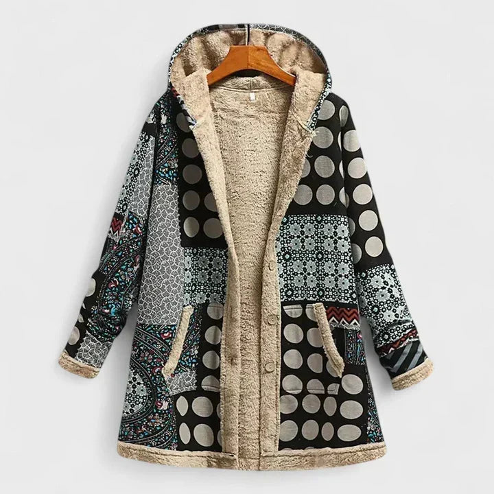 Briar | Vintage Floral Kapuzenparka