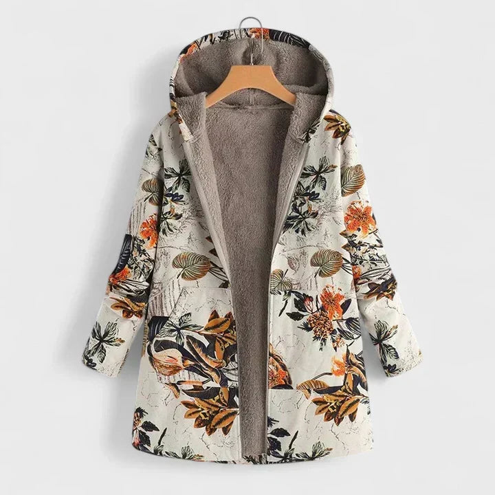 Briar | Vintage Floral Kapuzenparka