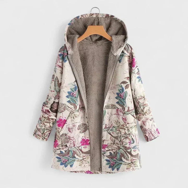 Briar | Vintage Floral Kapuzenparka