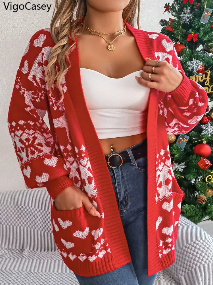 Wynter | Festlicher Weihnachts-Cardigan