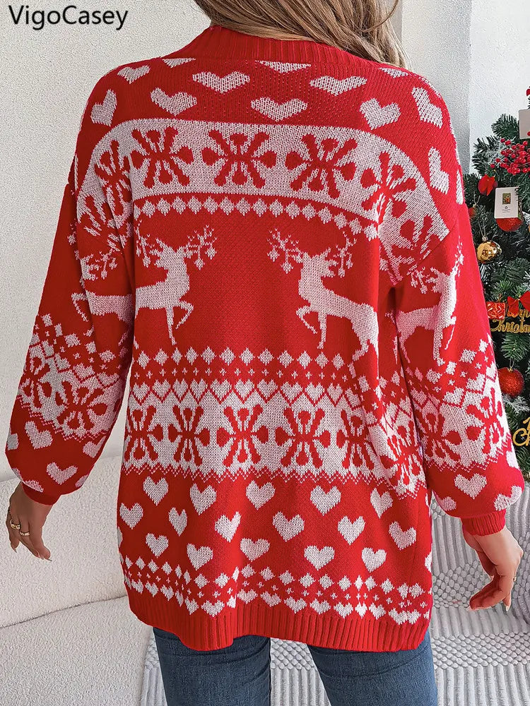 Wynter | Festlicher Weihnachts-Cardigan