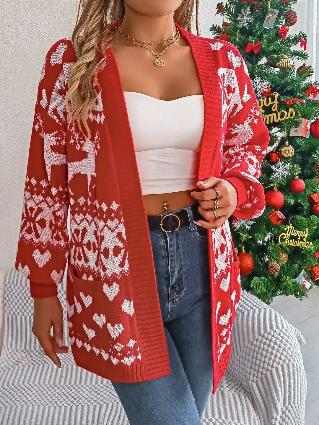 Wynter | Festlicher Weihnachts-Cardigan