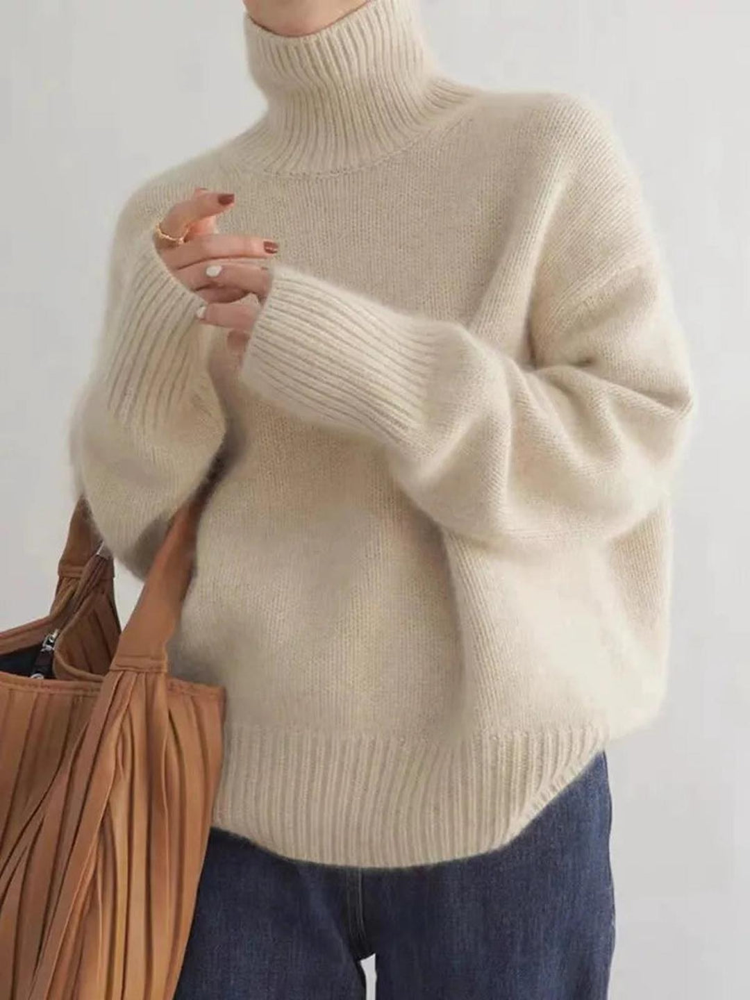 Colette Grace | Lässiger Rollkragenpullover