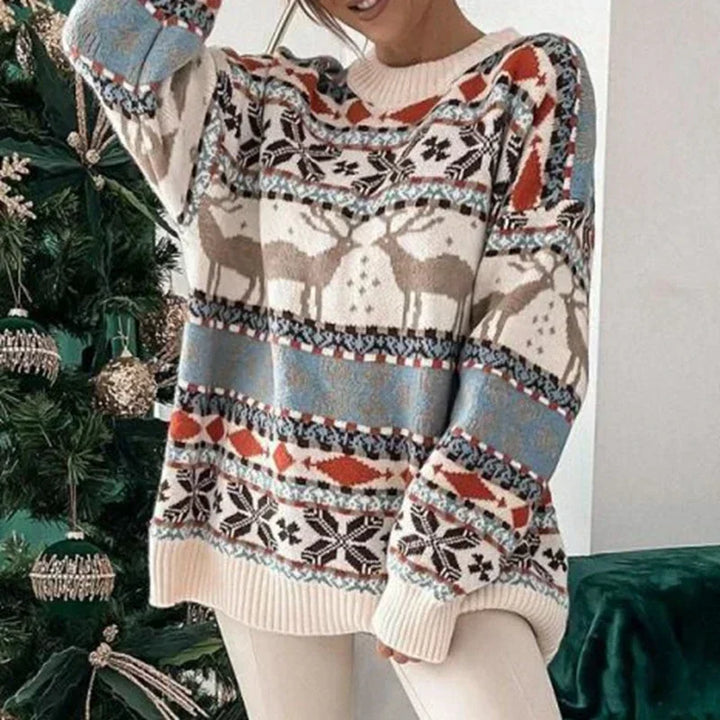Emmeline | Bequemer Weihnachts-Pullover