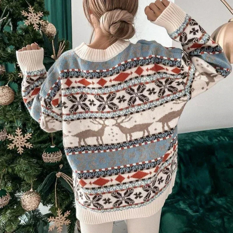Emmeline | Bequemer Weihnachts-Pullover