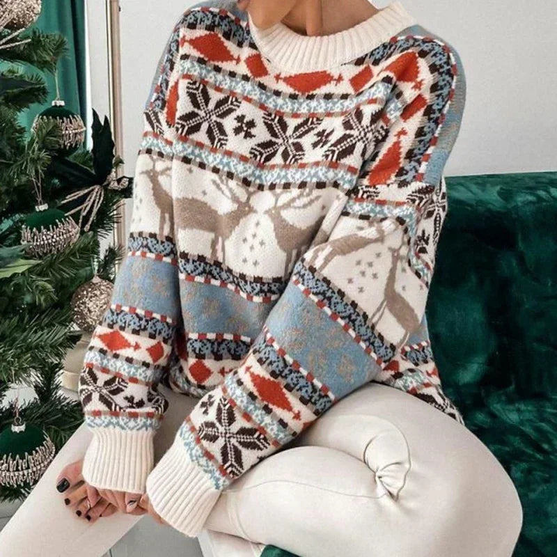 Emmeline | Bequemer Weihnachts-Pullover