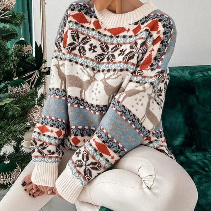 Emmeline | Bequemer Weihnachts-Pullover