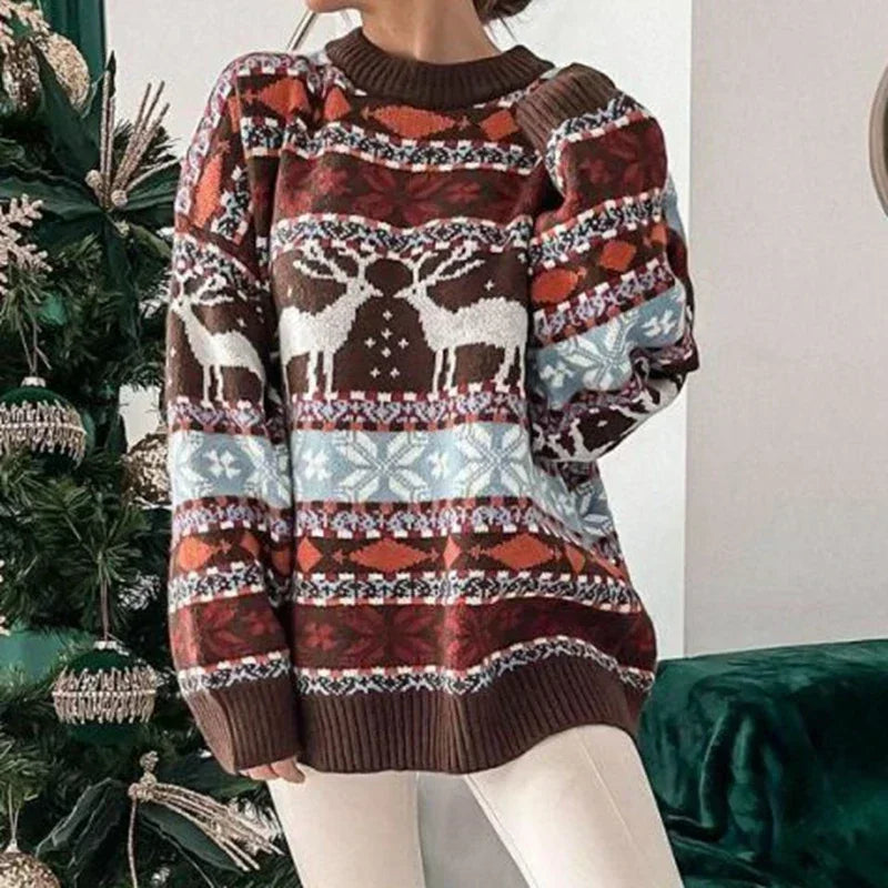 Emmeline | Bequemer Weihnachts-Pullover