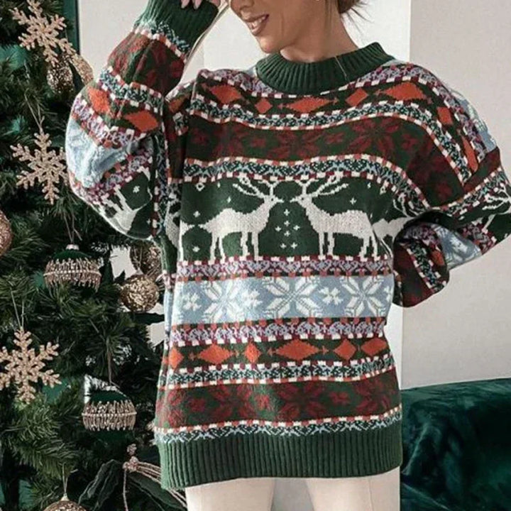 Emmeline | Bequemer Weihnachts-Pullover