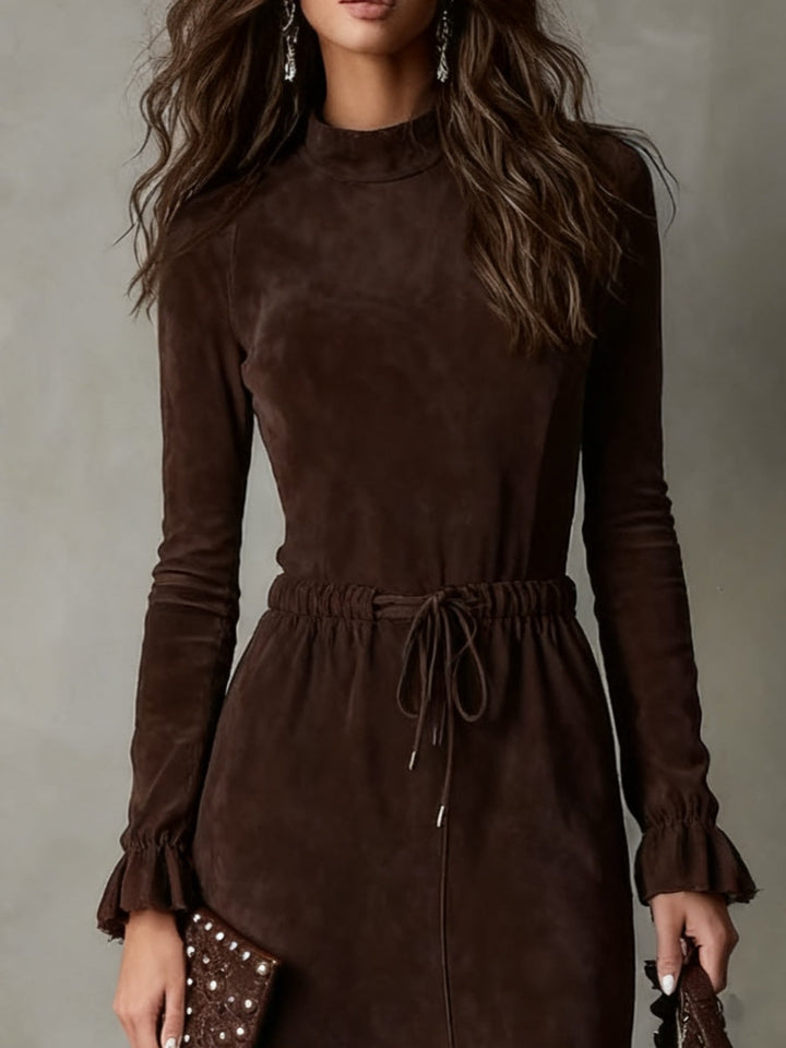 Ella | Midi-Kleid mit Kordelzug
