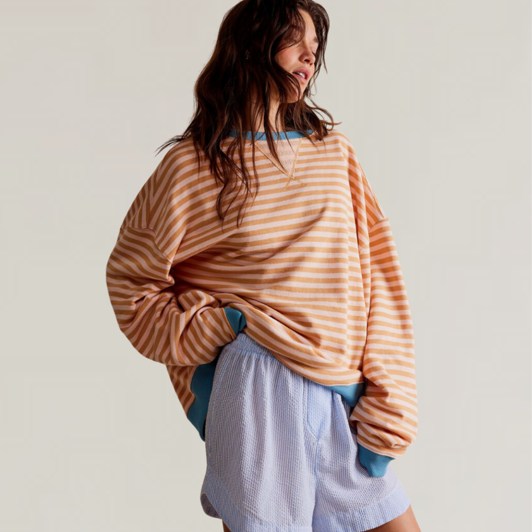 Florenz | Lässiger Streifenpullover