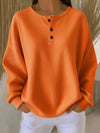 Mirabel - Bequemes Sweatshirt mit gewelltem Muster