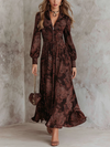 Mia | Tailliertes Maxikleid