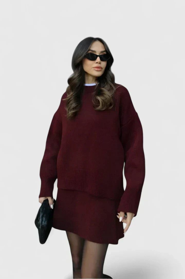 Ximaryell | Bequemes Sweater-Set
