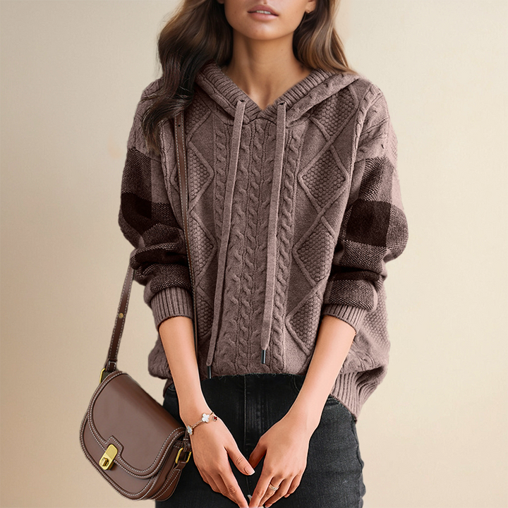 Emily | Kapuzenpullover aus Strick