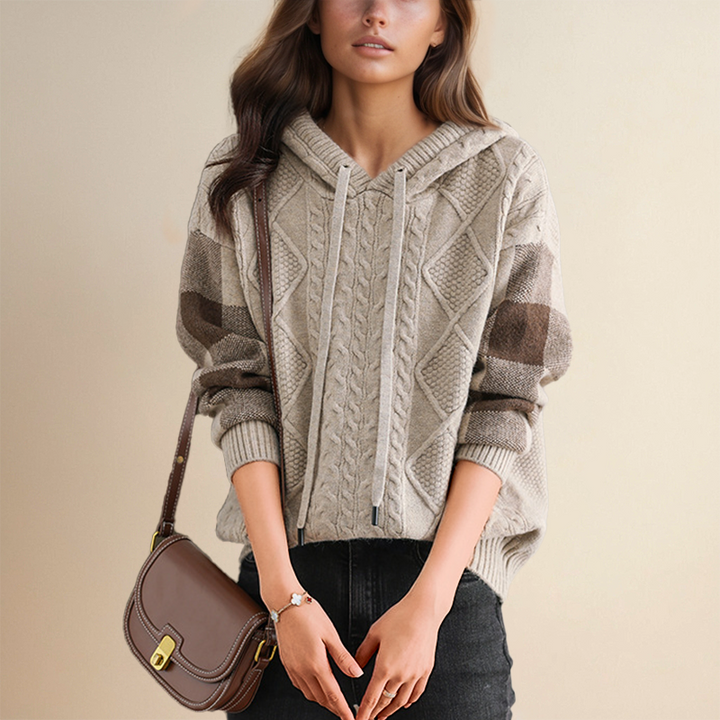 Emily | Kapuzenpullover aus Strick