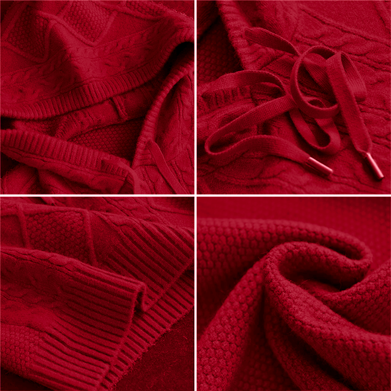Emily | Kapuzenpullover aus Strick