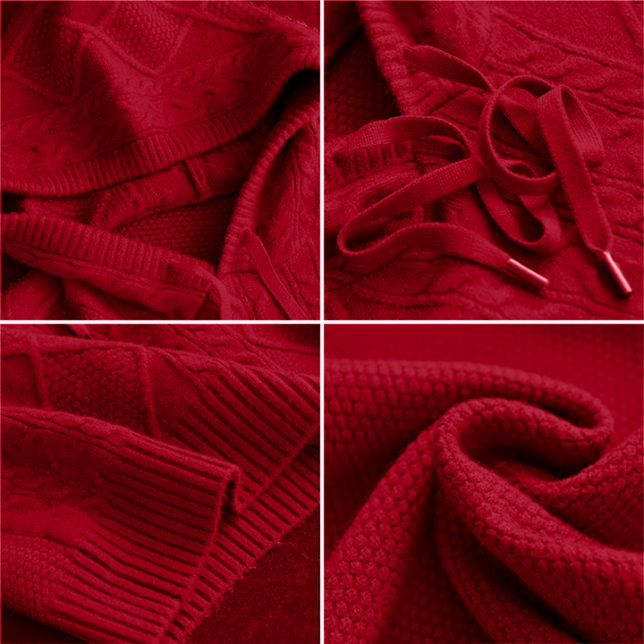 Emily | Kapuzenpullover aus Strick