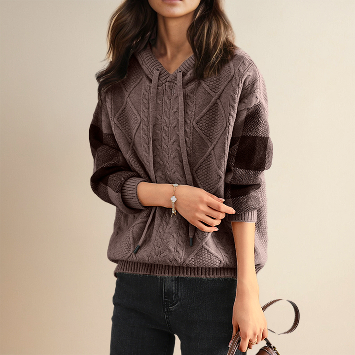 Emily | Kapuzenpullover aus Strick