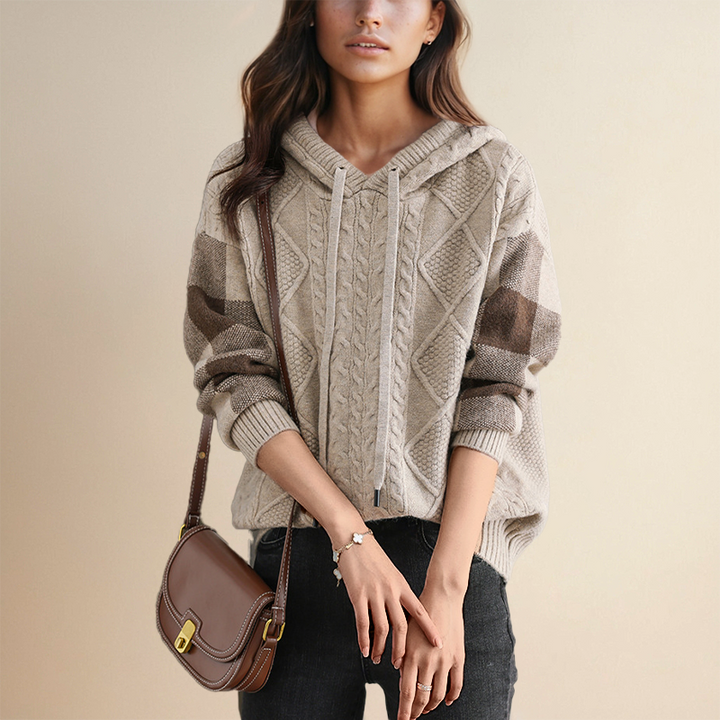 Emily | Kapuzenpullover aus Strick