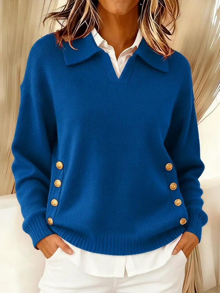 Vynette - Pullover mit V-Ausschnitt