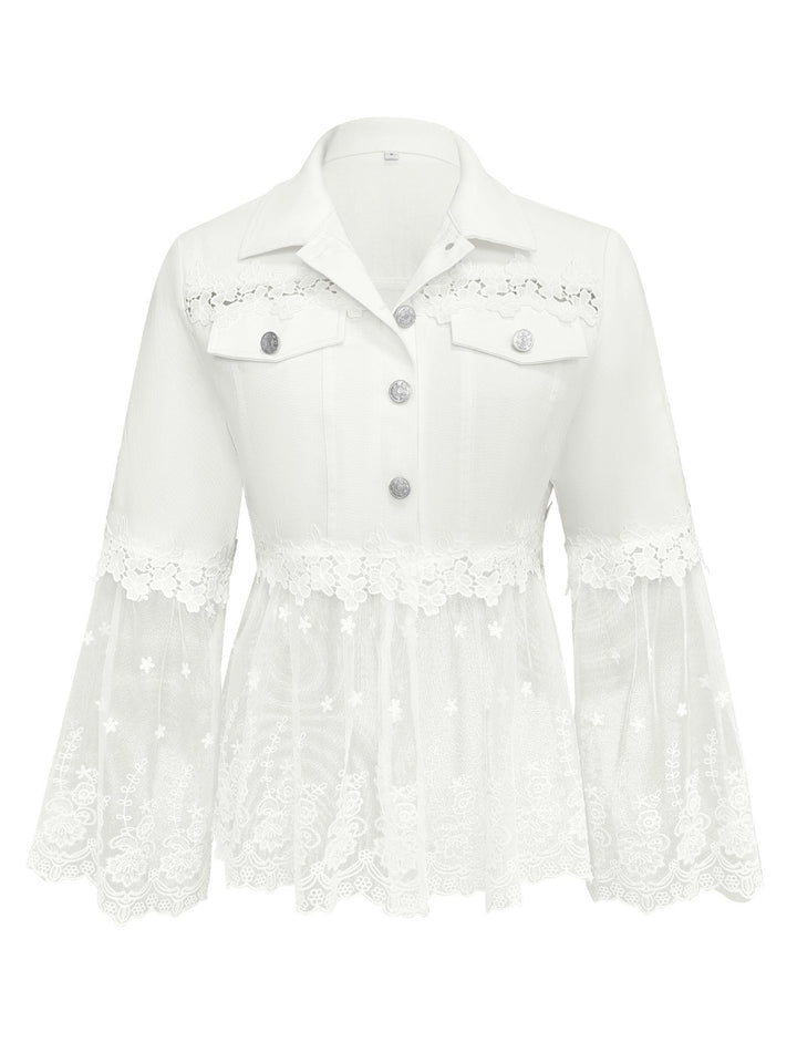 Sunnelace™ | Spitzen-Panel-Jacke