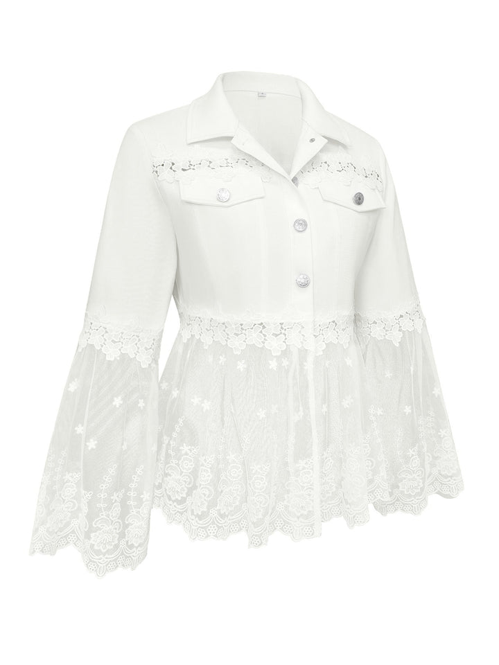 Sunnelace™ | Spitzen-Panel-Jacke