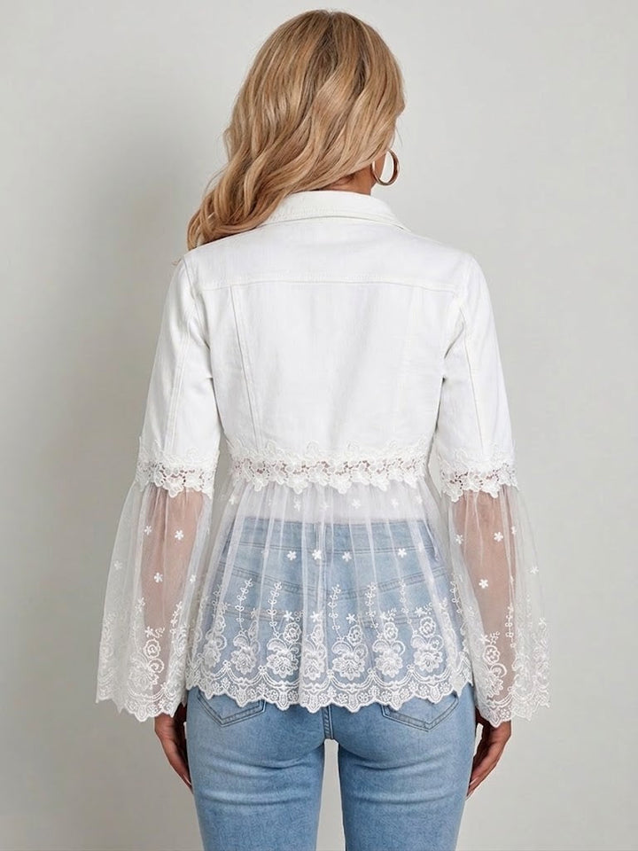 Sunnelace™ | Spitzen-Panel-Jacke